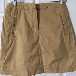 Tail Tech Khaki Golf skort with pockets